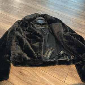 BLANKNYC crop black jacket NWT